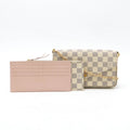 Louis Vuitton Pochette Felicie Damier Azur 2way Shoulder Bag