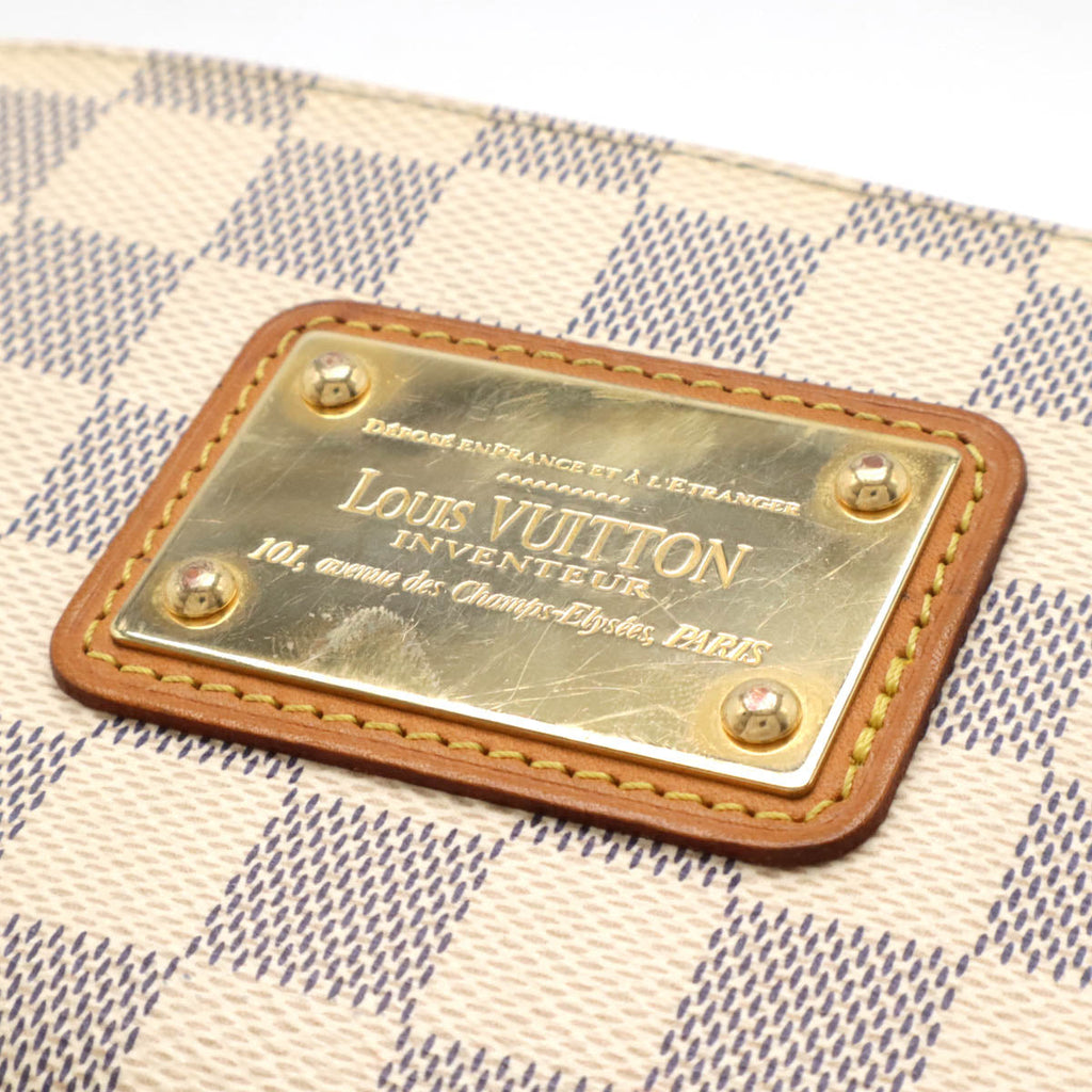 Louis Vuitton Eva Damier Azur 2way Shoulder Bag