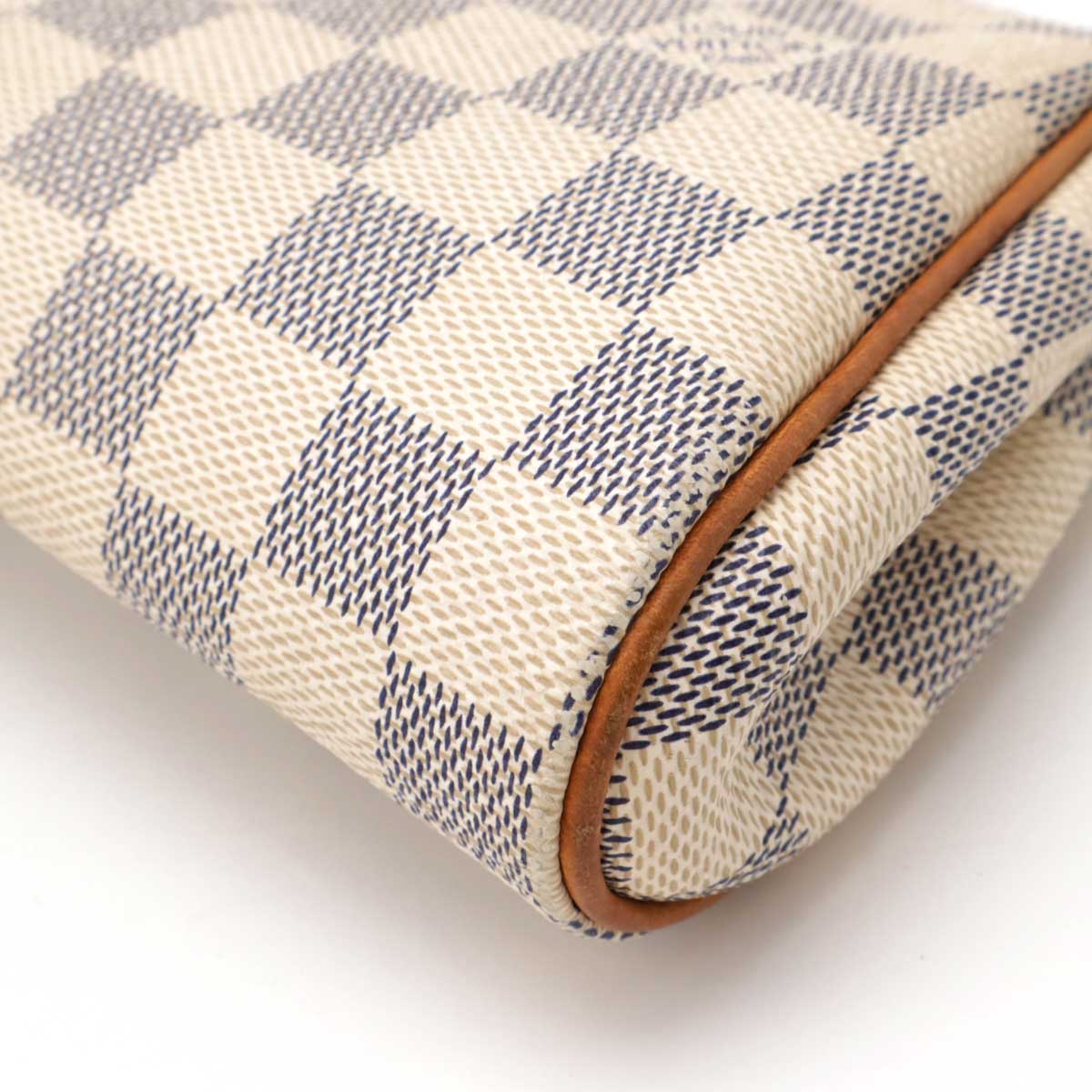 Louis Vuitton Eva Damier Azur 2way Shoulder Bag
