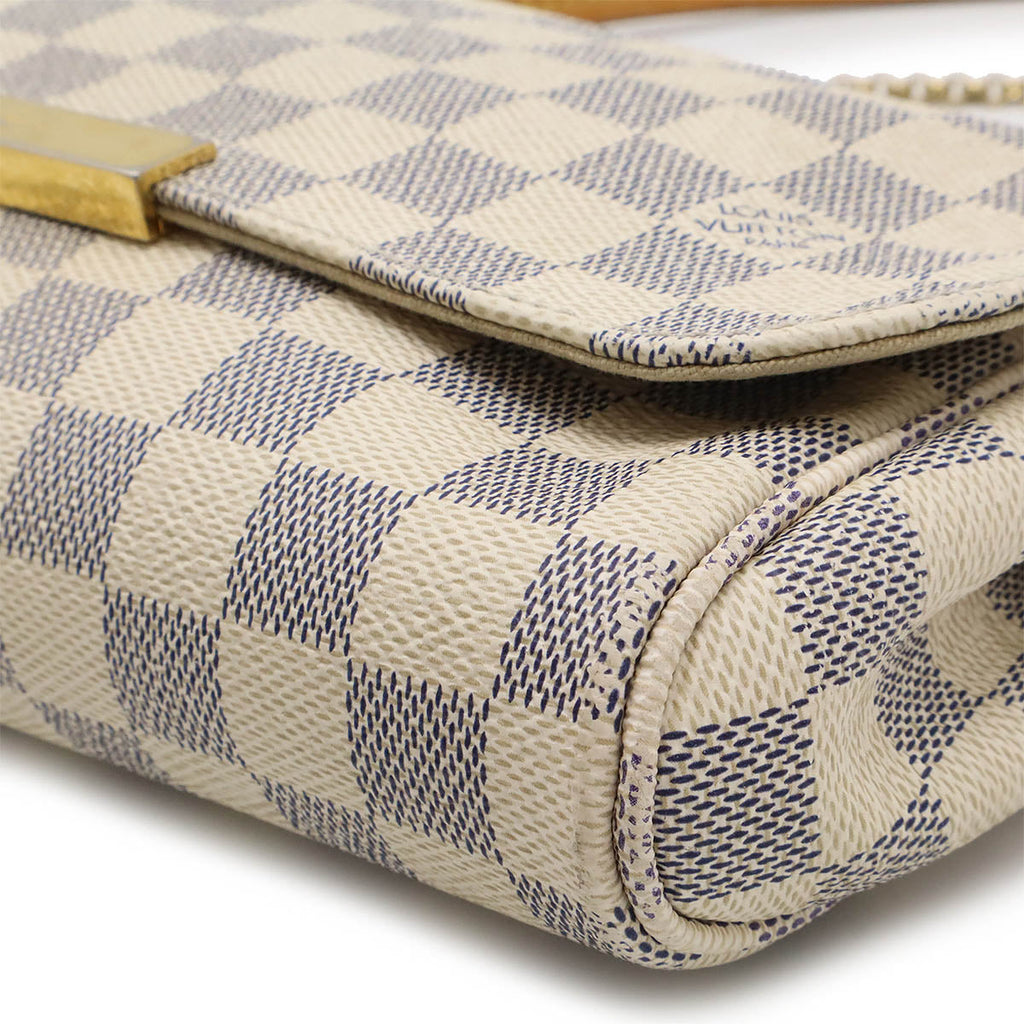 Louis Vuitton Favorite MM Damier Azur 2way Shoulder Bag