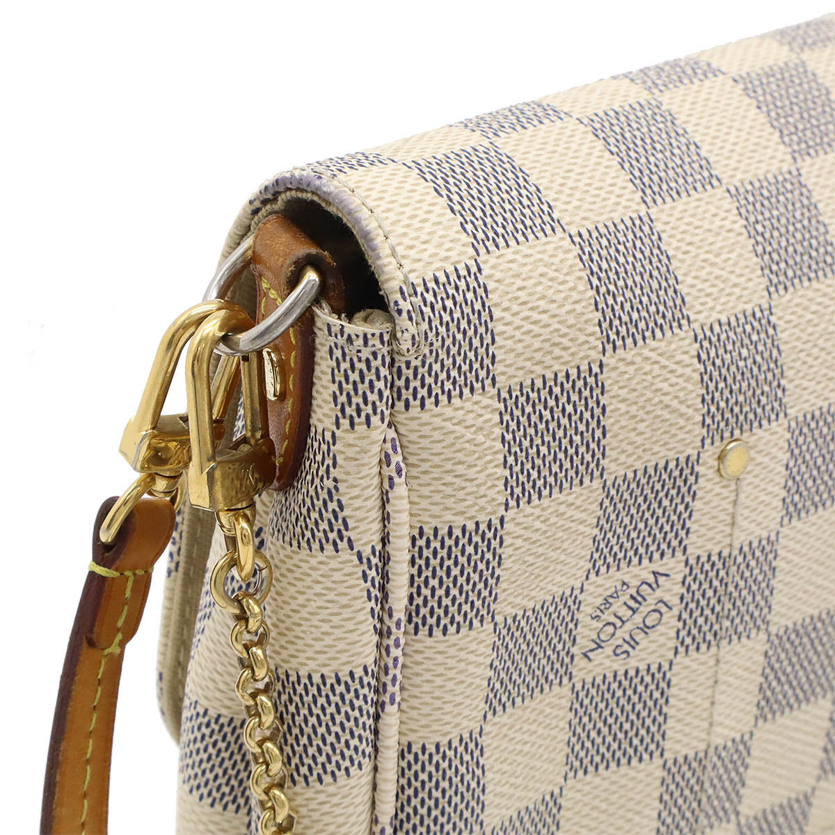 Louis Vuitton Favorite MM Damier Azur 2way Shoulder Bag