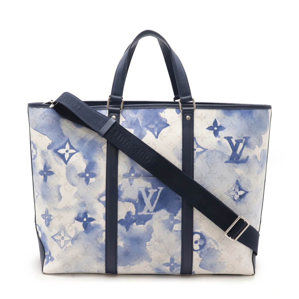 Louis Vuitton Monogram Watercolor Week-End Tote GM 2way Tote Bag M45755