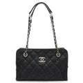 Chanel Caviar Matelasse Coco Mark Shoulder Bag A66805