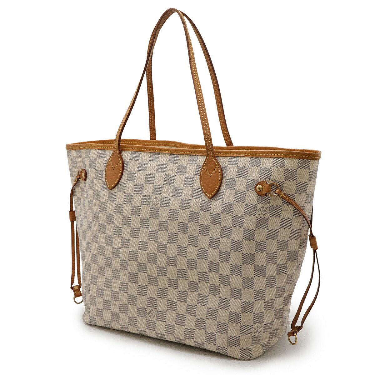 Louis Vuitton Neverfull Damier Azur 2way Tote Bag