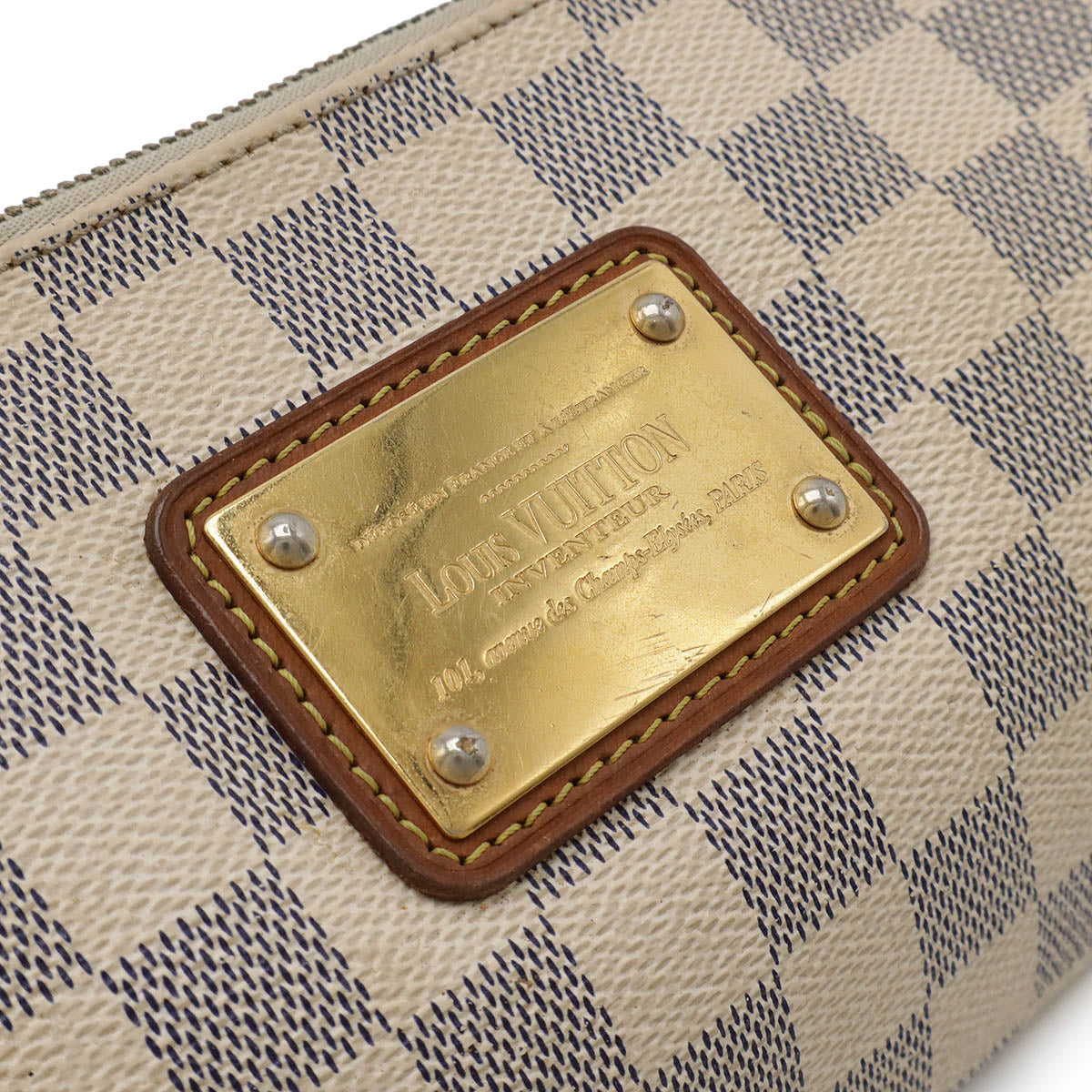 Louis Vuitton Eva Damier Azur 2way Shoulder Bag
