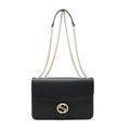 Gucci Interlocking G Leather Shoulder Bag