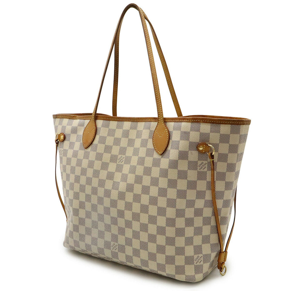 Louis Vuitton Neverfull Damier Azur 2way Tote Bag