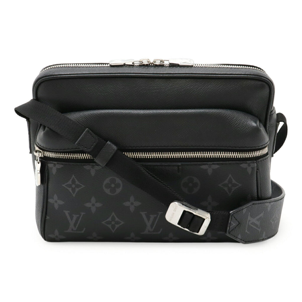 Louis Vuitton Outdoor Messenger PM Monogram Taiga Shoulder Bag