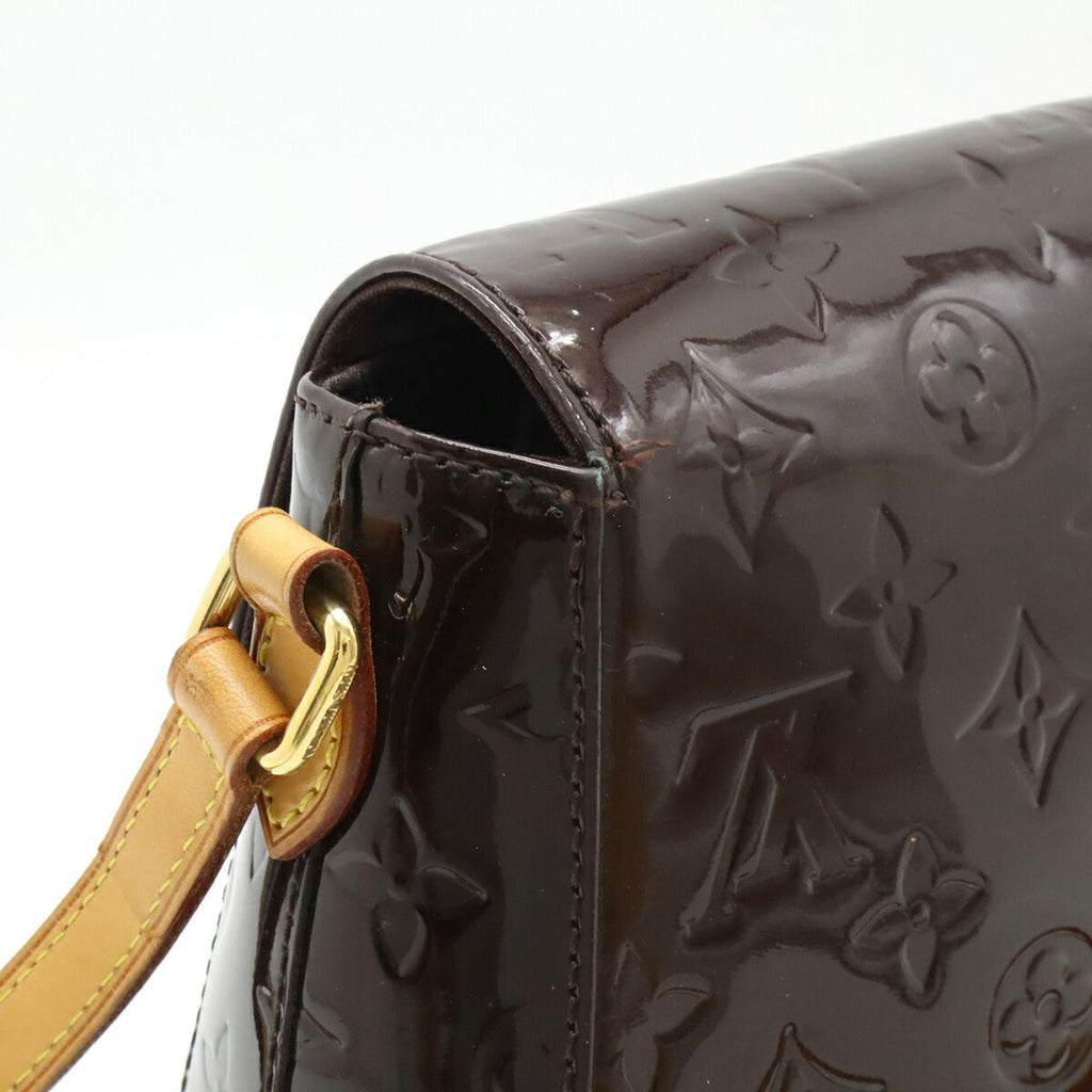 Louis Vuitton Belle Flower GM Monogram Vernis Shoulder Bag