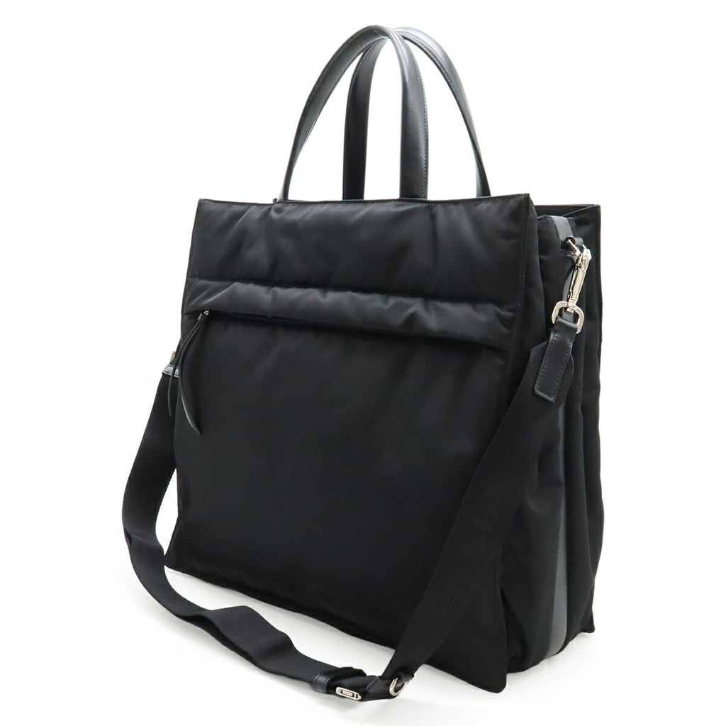 Prada TESSUTO+VITELLO 2way tote bag