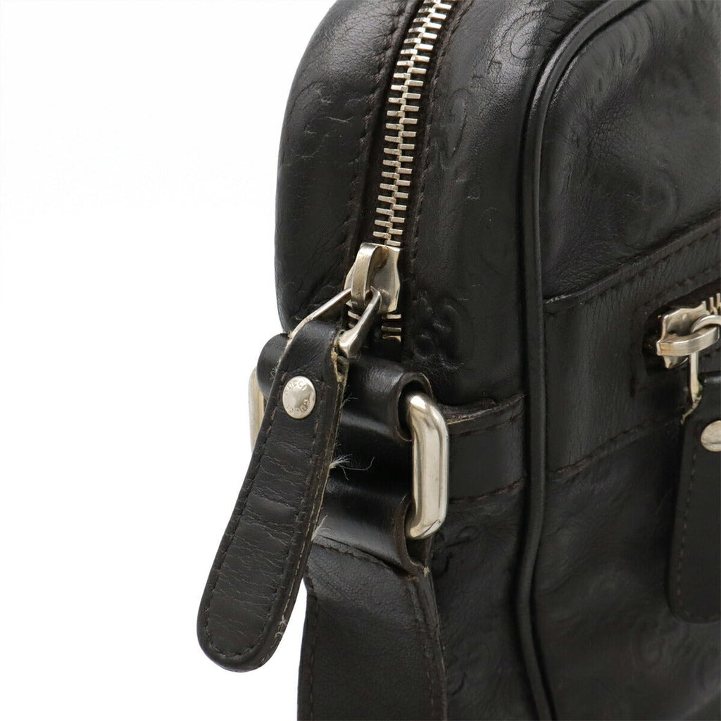 Gucci Guccissima Leather Shoulder Bag