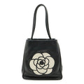 Chanel Camellia 2way Shoulder Bag Leather