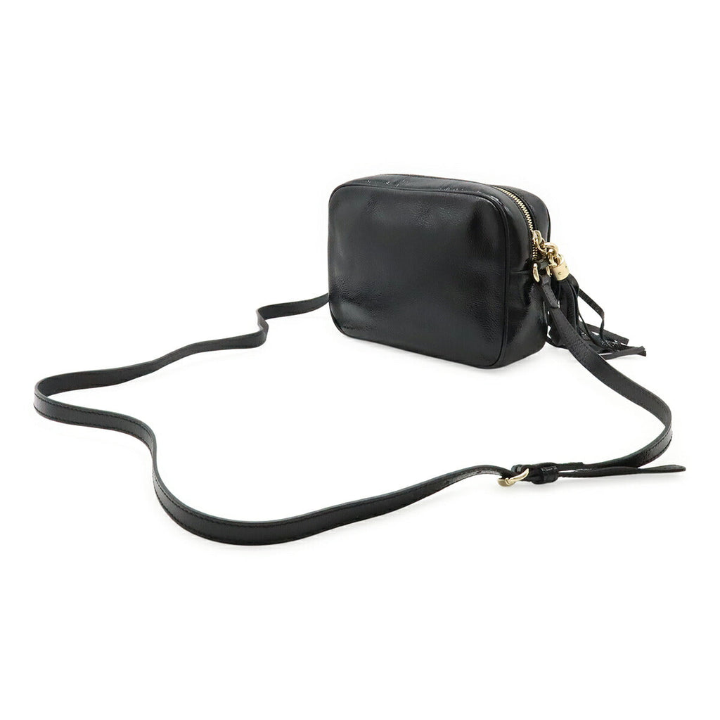 Gucci Soho Small Disco Enamel Leather Shoulder Bag