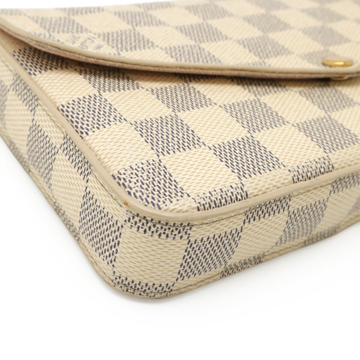 Louis Vuitton Pochette Felicie Damier Azur 2way Shoulder Bag