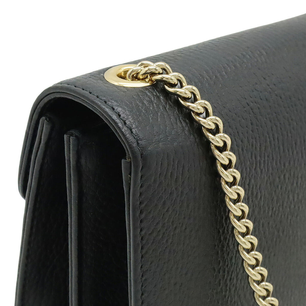 Gucci Interlocking G Leather Shoulder Bag