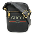 Gucci GUCCI PRINT Leather Shoulder Bag