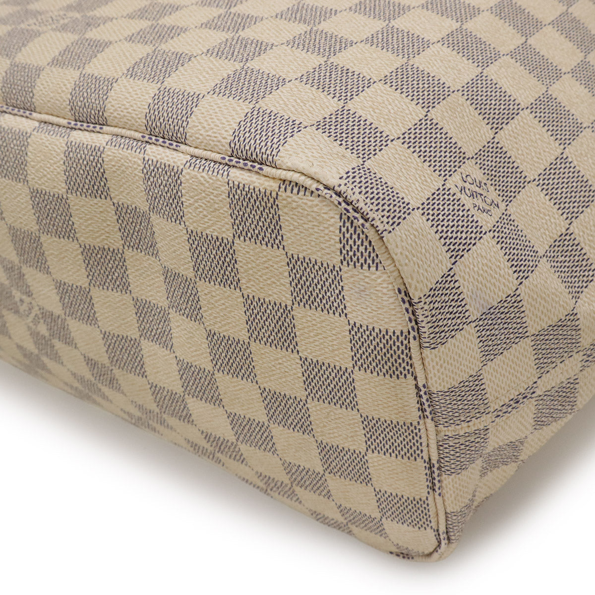 Louis Vuitton Neverfull Damier Azur 2way Tote Bag