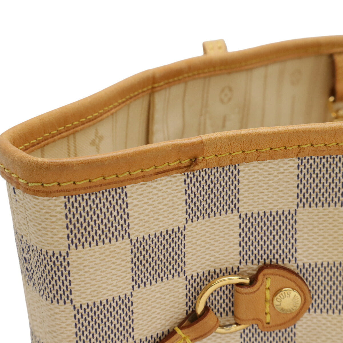 Louis Vuitton Neverfull Damier Azur 2way Tote Bag