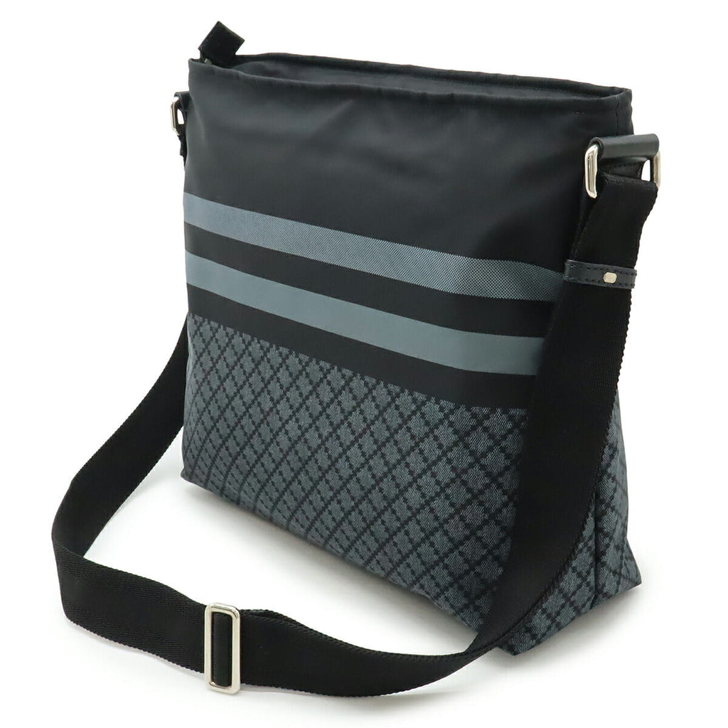 Gucci Diamante Nylon Leather Shoulder Bag