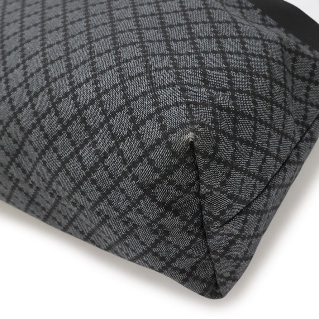 Gucci Diamante Nylon Leather Shoulder Bag