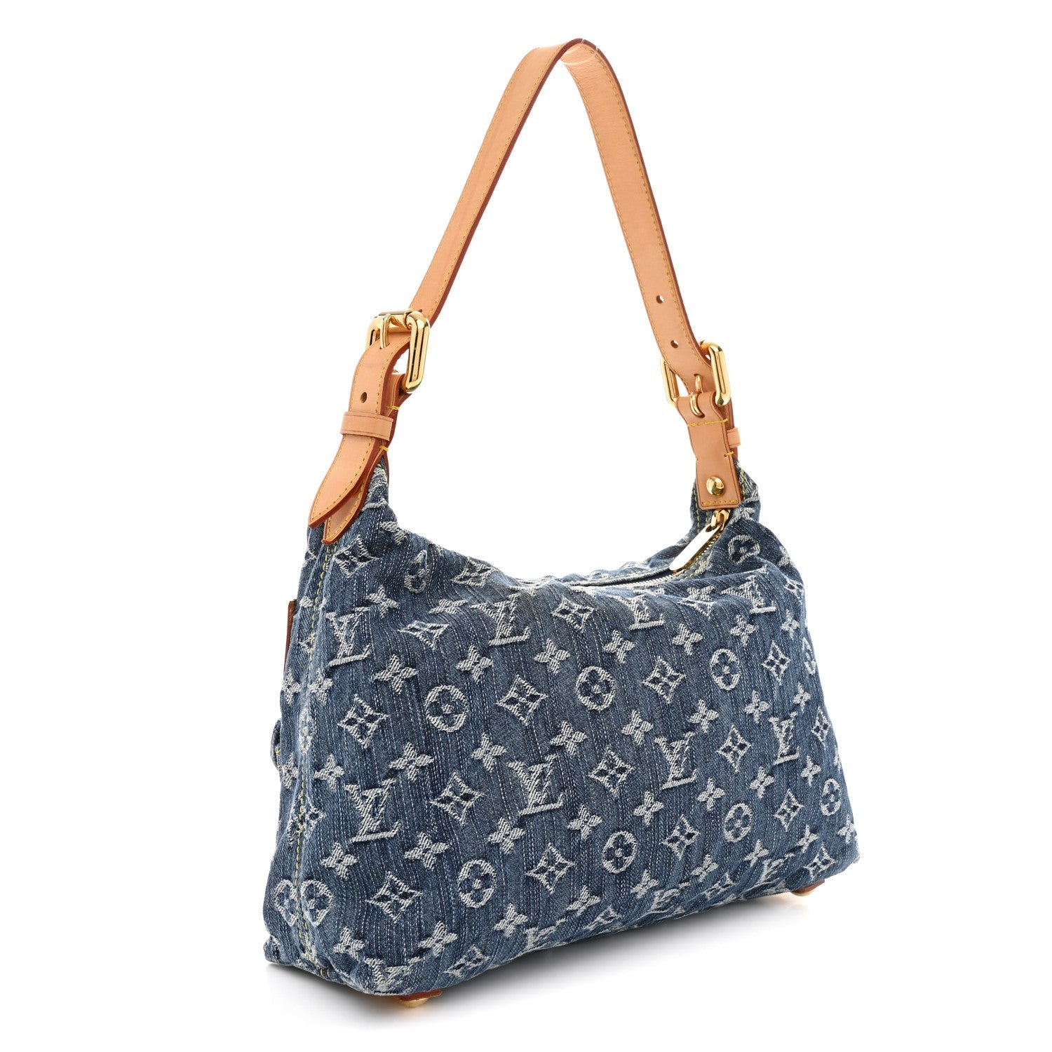 Monogram Denim Baggy PM Blue