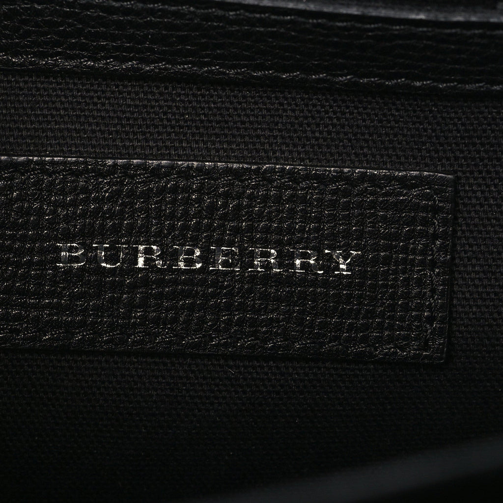 Derby Calfskin Vintage Check Small Macken Crossbody Bag Black