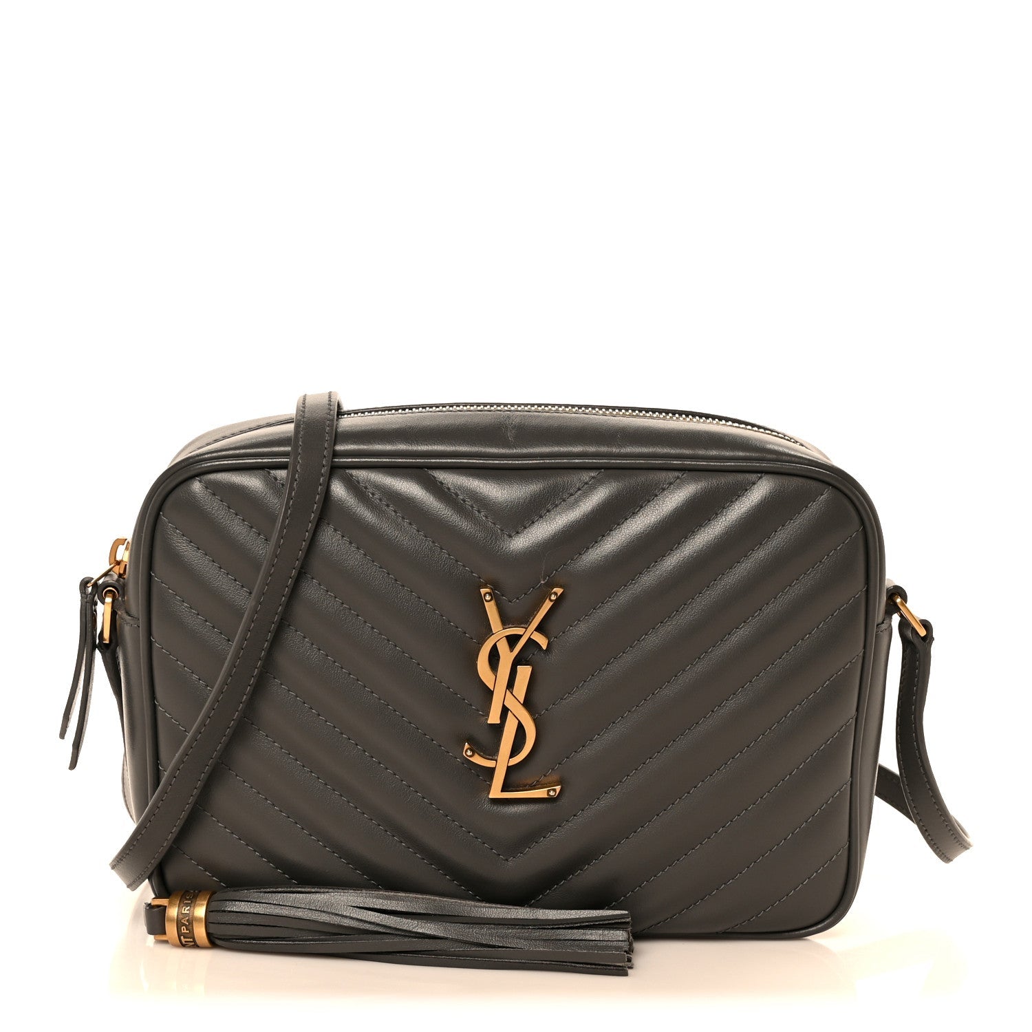 Calfskin Matelasse Monogram Lou Camera Bag Storm