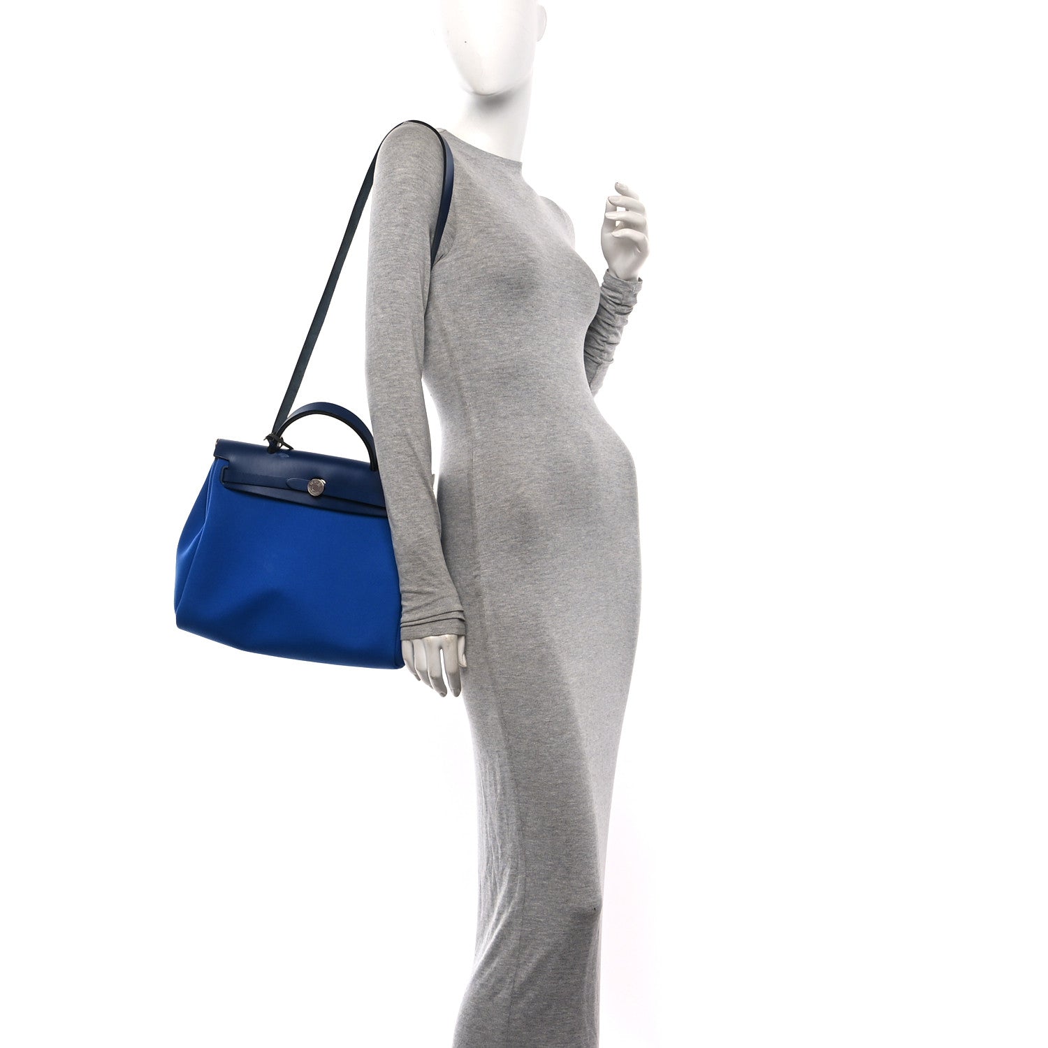 Toile Vache Hunter Herbag Zip 31 PM Bleu Electrique Bleu Indigo