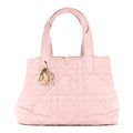 Calfskin Macrocannage Medium Toujours Powder Pink