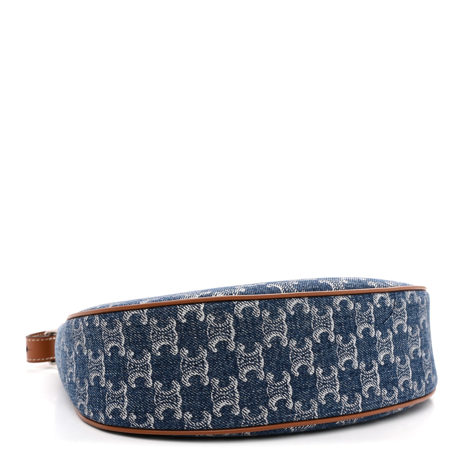 Denim Triomphe Ava Shoulder Bag Blue