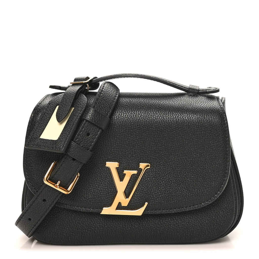 Grained Calfskin Vivienne NM Black