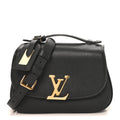 Grained Calfskin Vivienne NM Black