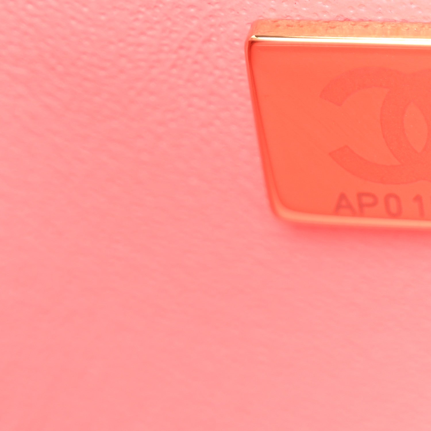 Lambskin Quilted Mini Rectangular Flap Pink