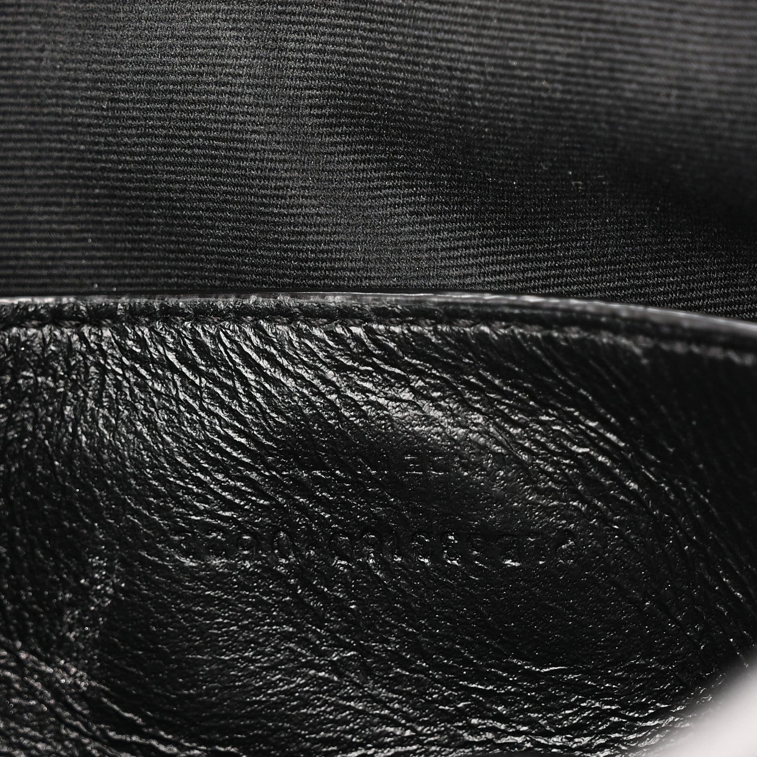 Lambskin Matelasse Monogram Baby Niki Chain Satchel Black