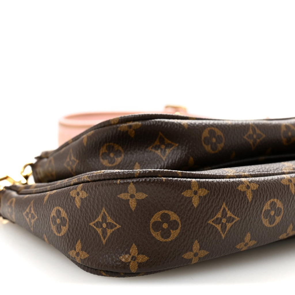 Monogram Multi Pochette Accessories Rose Clair