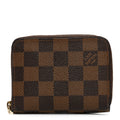 Damier Ebene Zippy Coin Purse