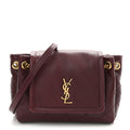 Lambskin Quilted Monogram Mini Nolita Rouge Cabernet