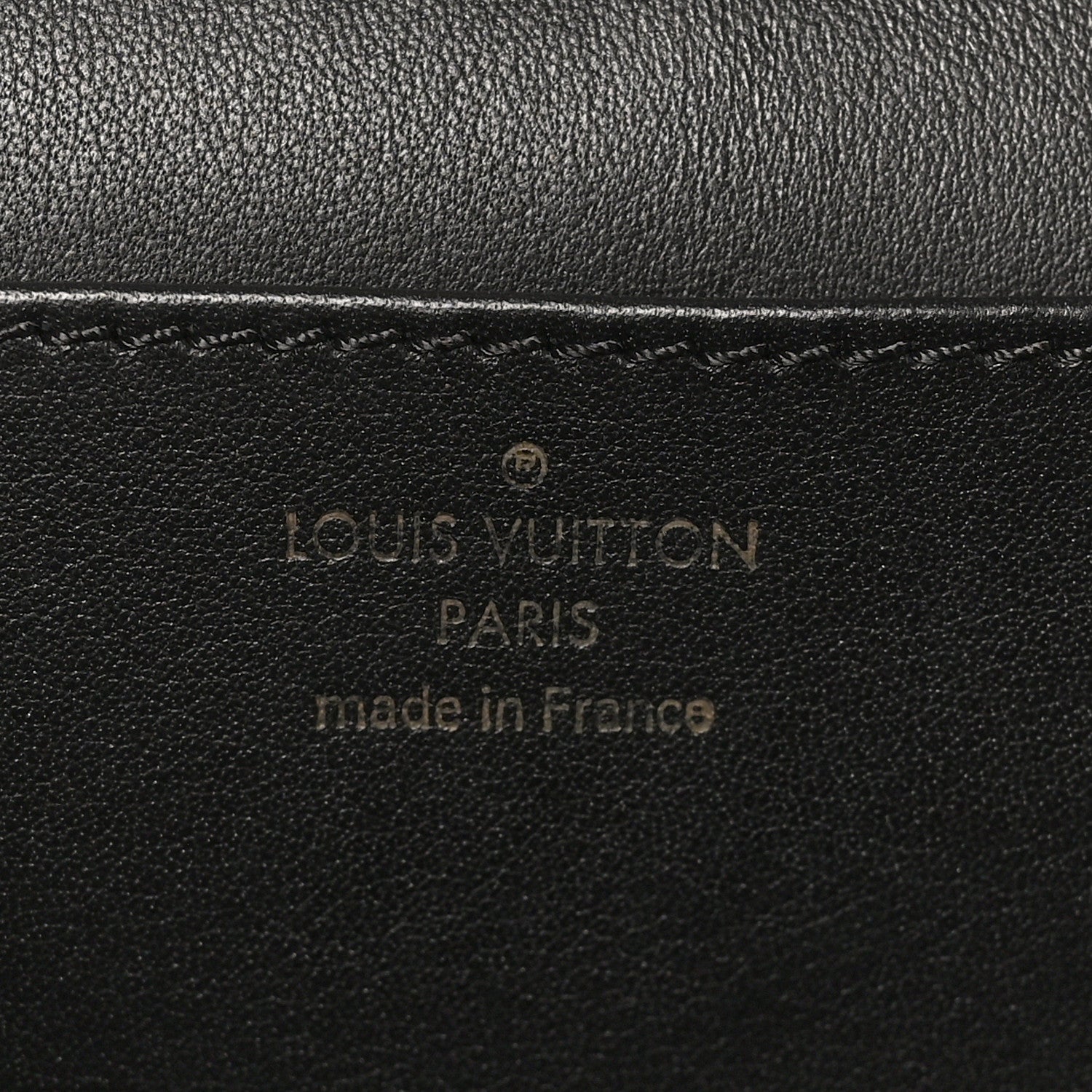Grained Calfskin Vivienne NM Black