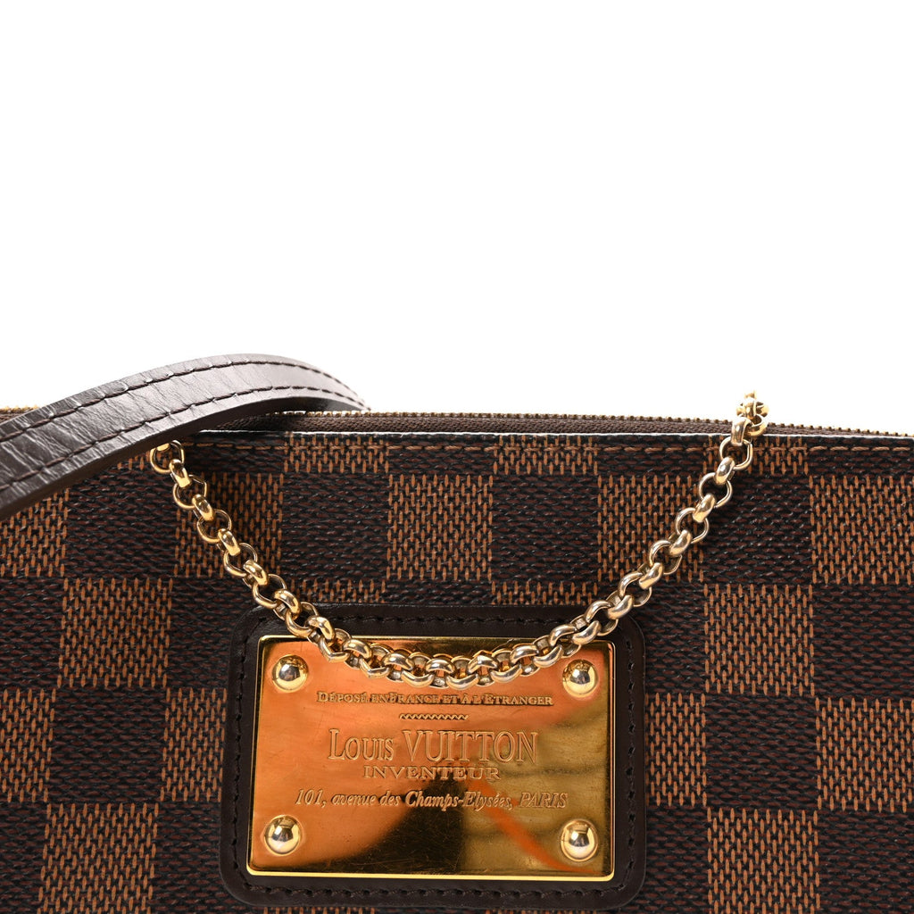 Damier Ebene Eva Clutch