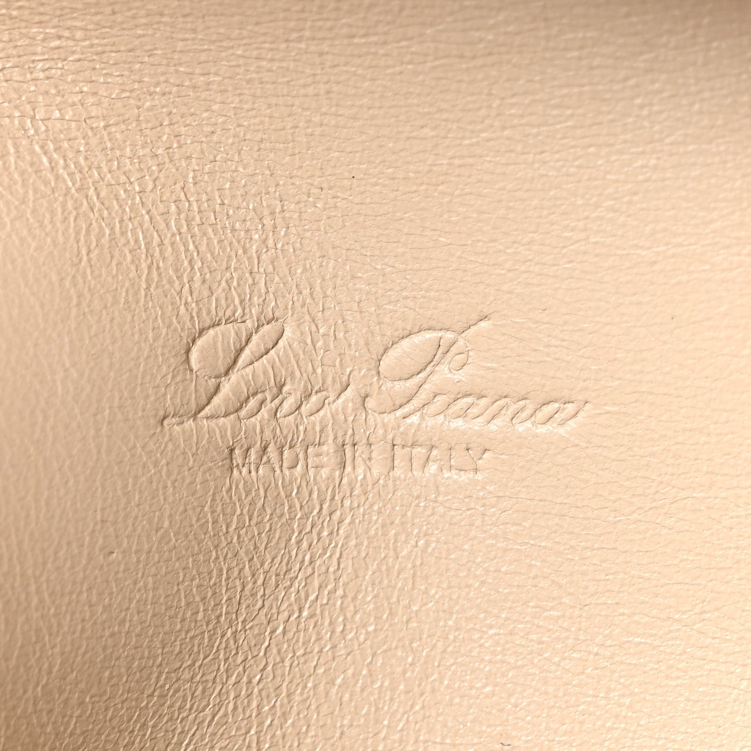 Grained Calfskin L19 Extra Pocket Pouch Whisper White