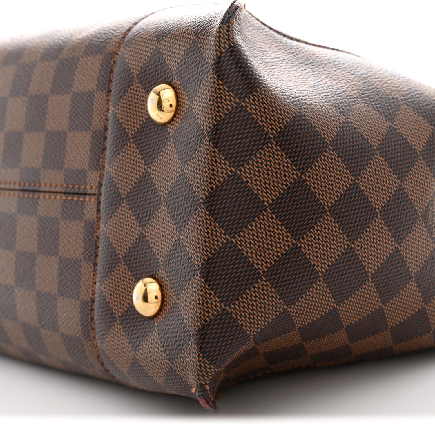 Damier Ebene Caissa Hobo Cherry