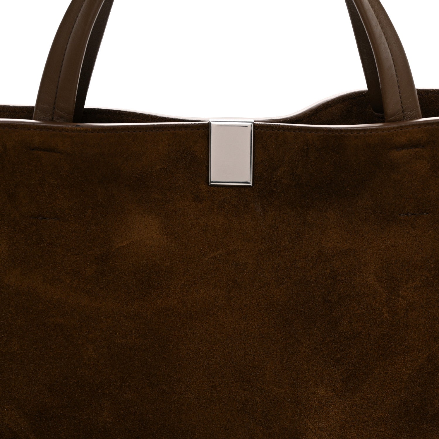 Suede Medium Kit Cabas Khaki