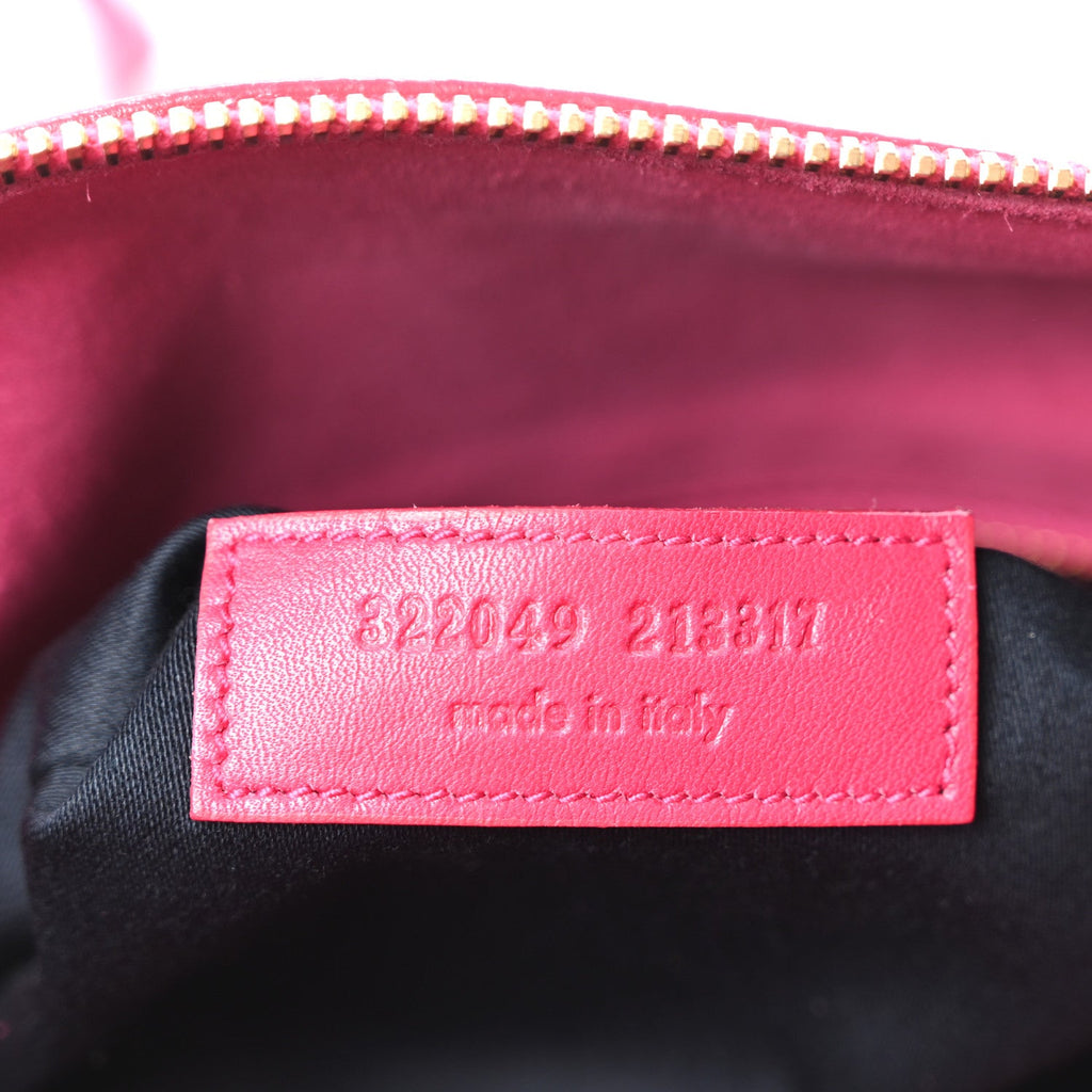 Calfskin Classic Duffle 6 Fuchsia