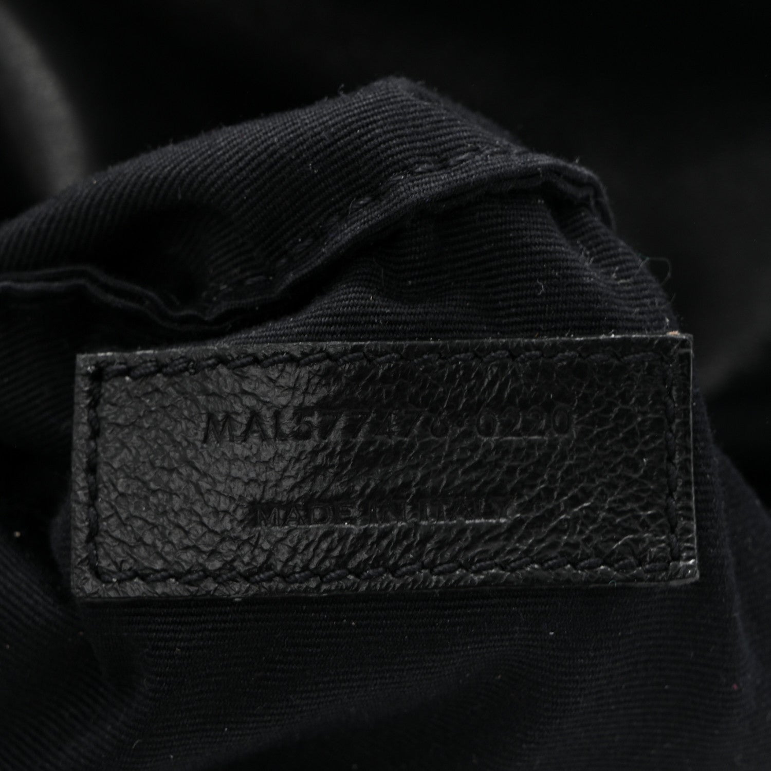 Lambskin Quilted Small Loulou Puffer Monogram Chain Satchel Black