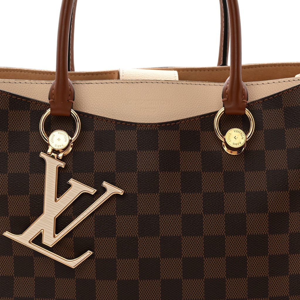 Damier Ebene LV Riverside Creme