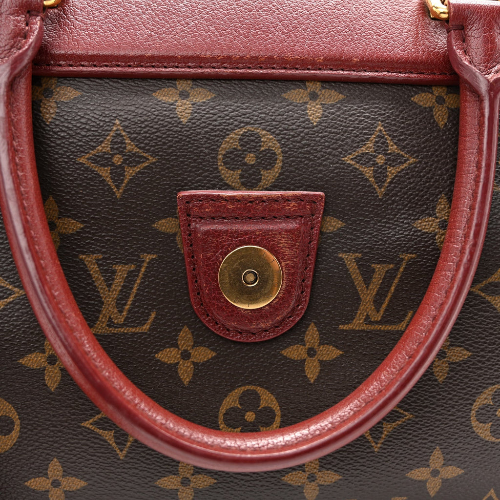 Monogram Golden Arrow Speedy Burgundy