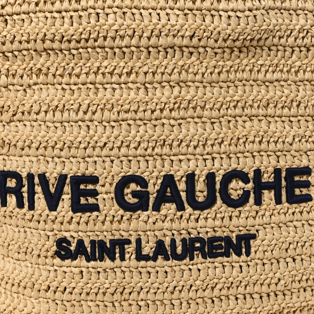 Raffia Rive Gauche Tote Natural
