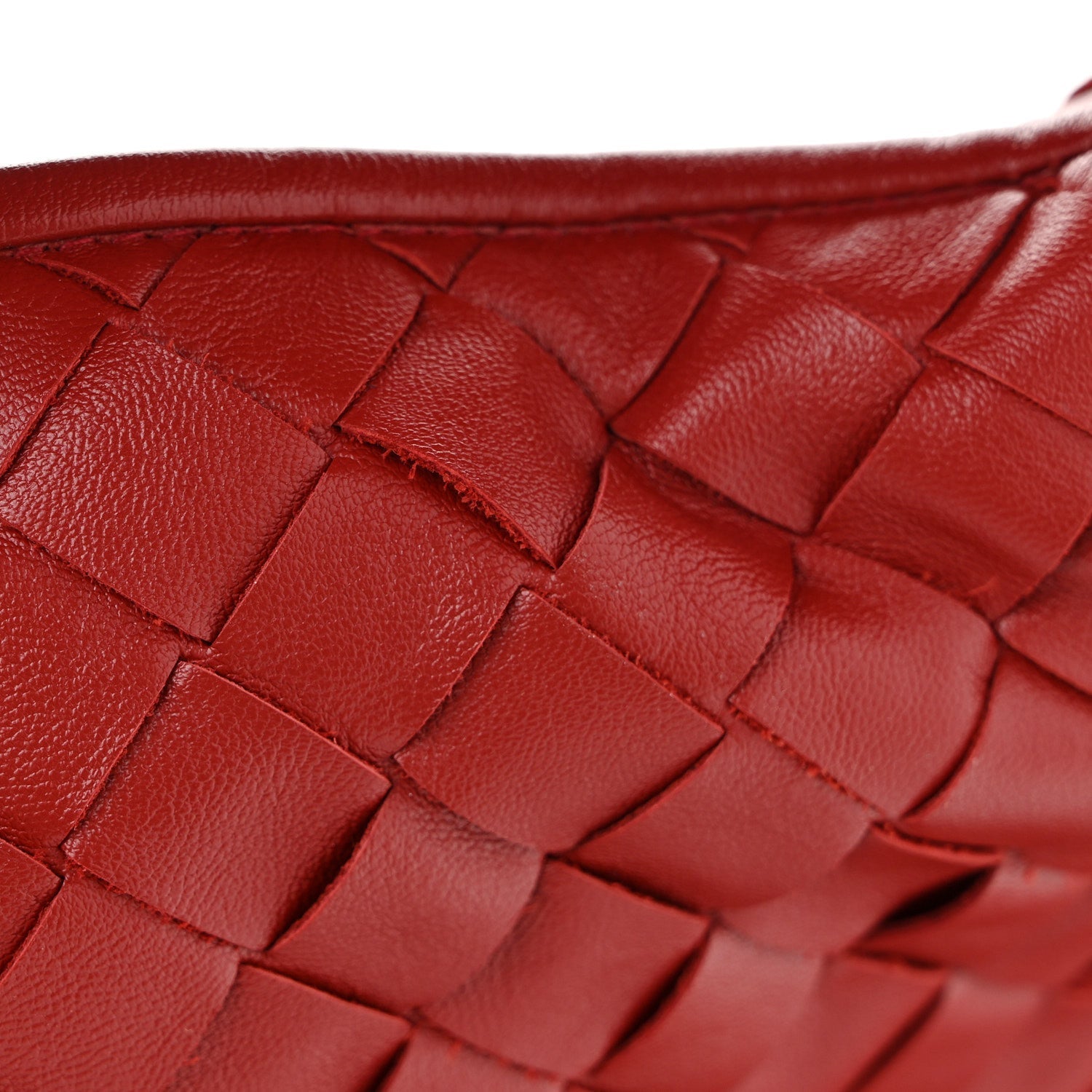 Calfskin Intrecciato Small Hop Rosewood