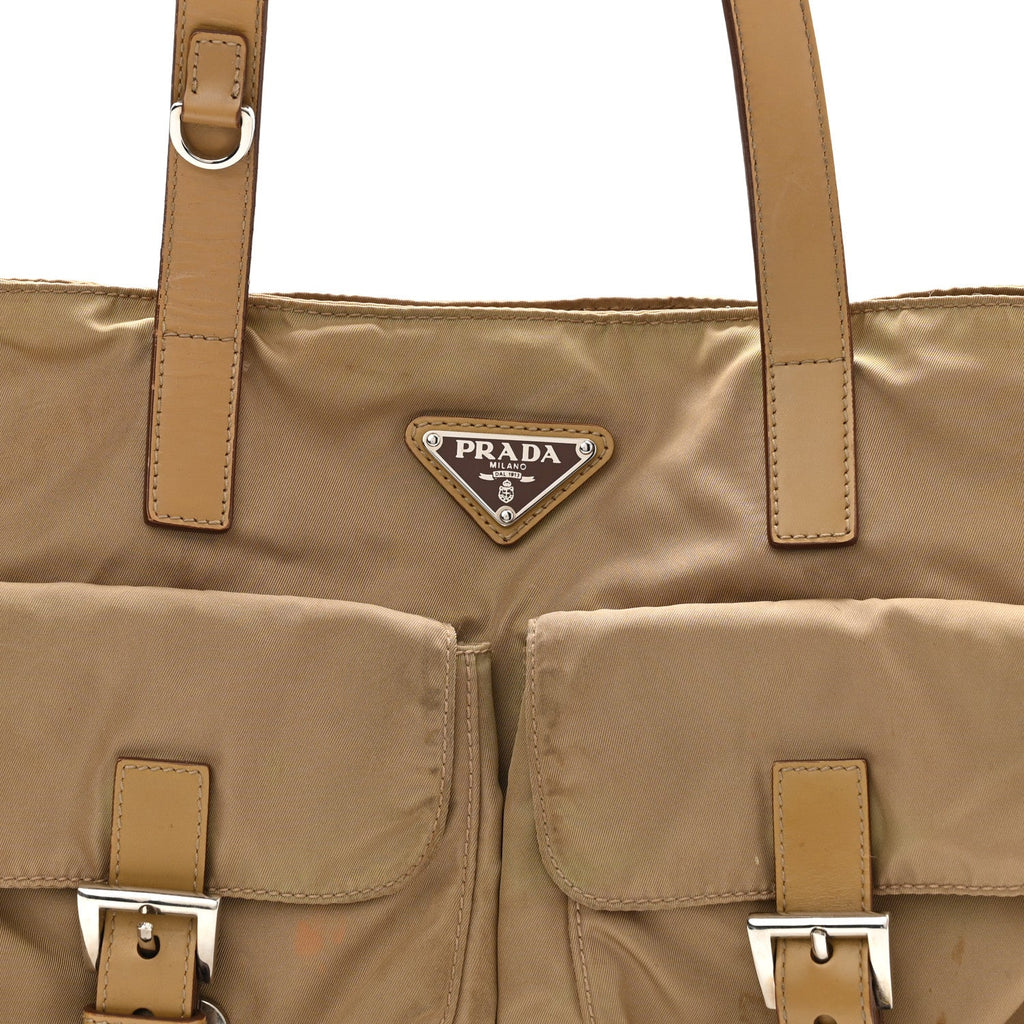 Nylon Vela Shopping Tote Sesamo