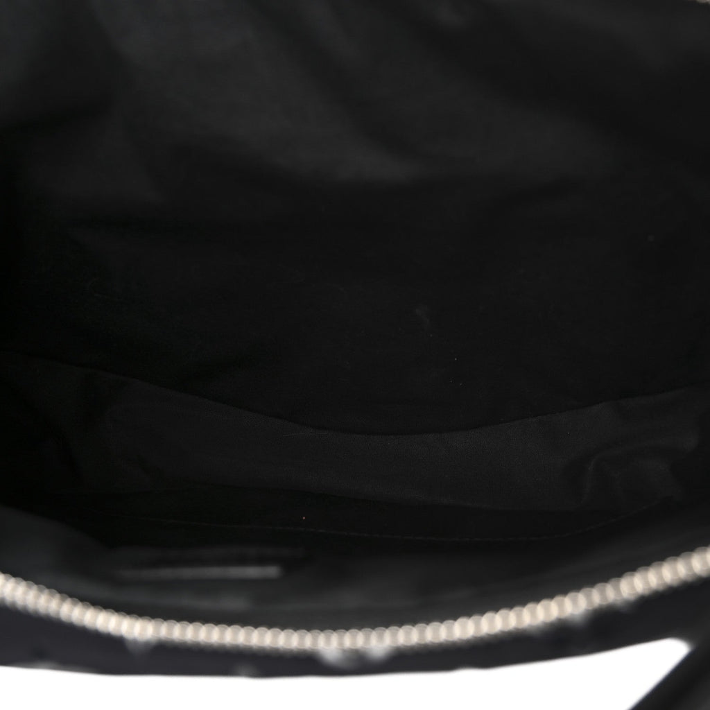 Nylon Monogram Loop Pocket Hobo Polar Night